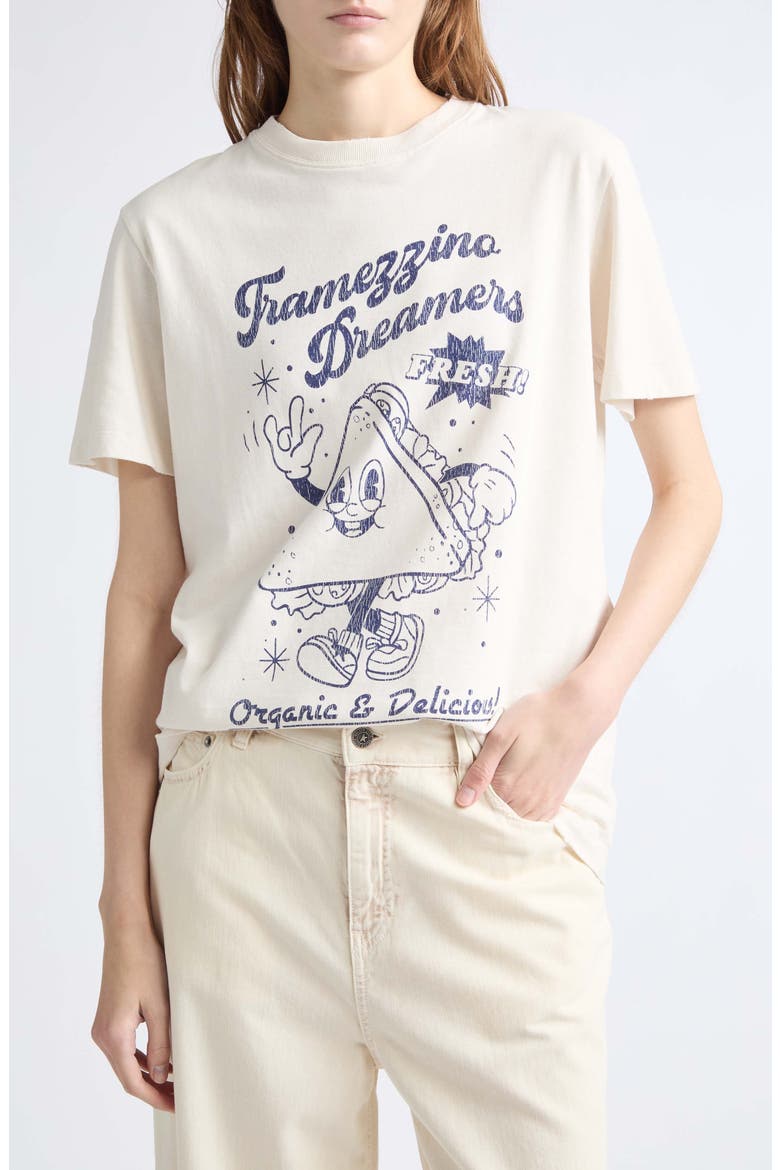 Journey Graphic T-Shirt, Main, color, HERITAGE WHITE
