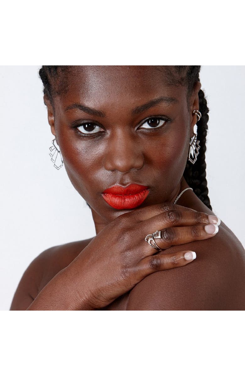 Lucy Quartermaine Art Deco Tie Ring, Alternate, color, Sterling Silver