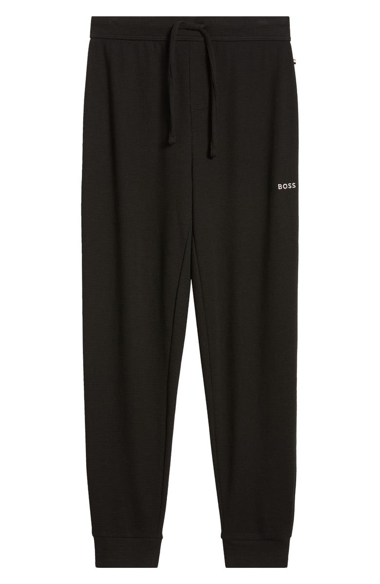 BOSS Waffle Cotton Blend Pajama Joggers, Alternate, color, 