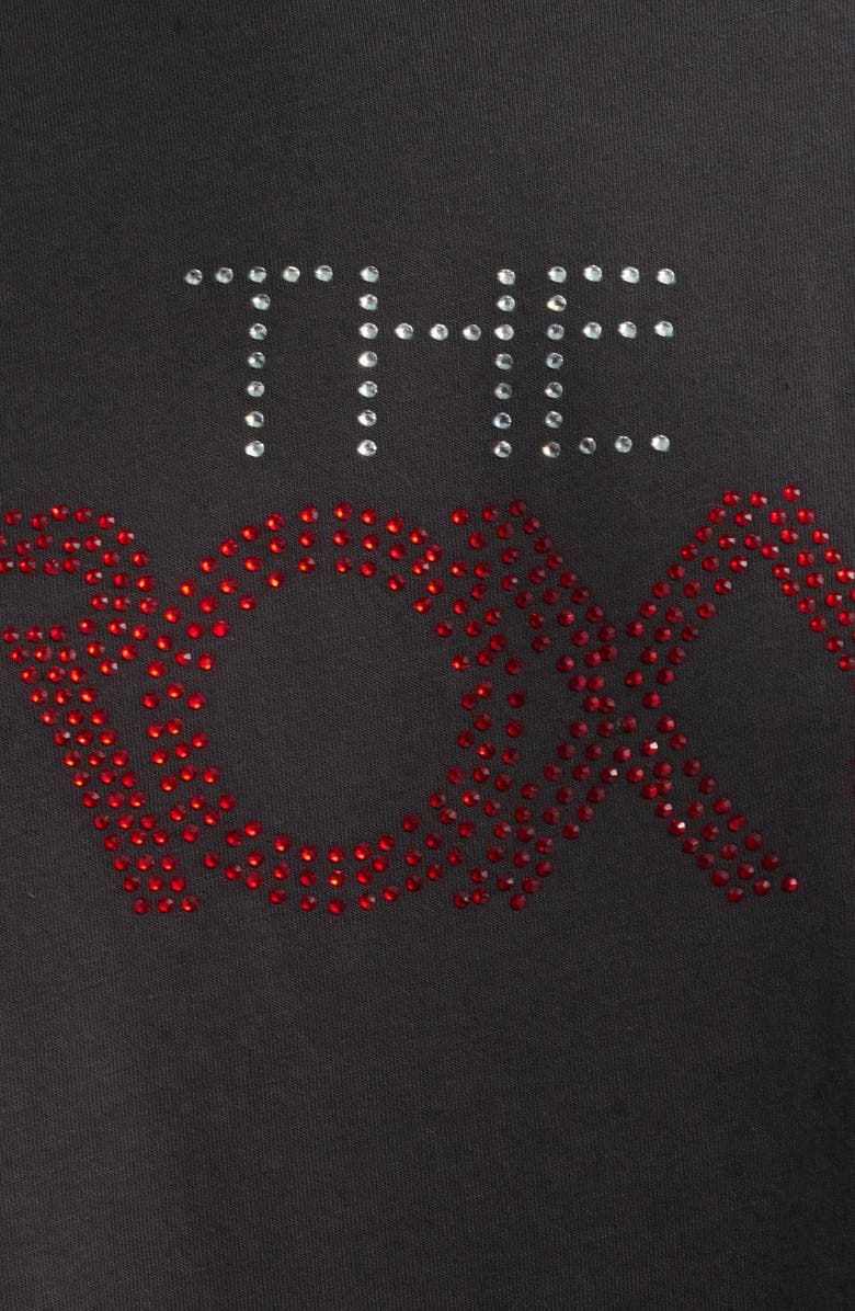 Daydreamer The Roxy Rhinestone Graphic T-Shirt, Alternate, color, Reactive Black