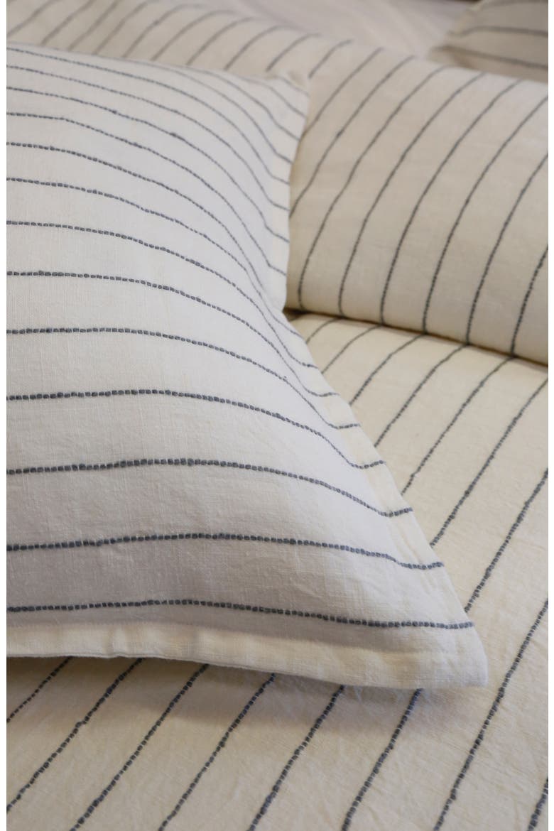 Blake Big Linen Accent Pillow, Alternate, color, CREAM/GREY