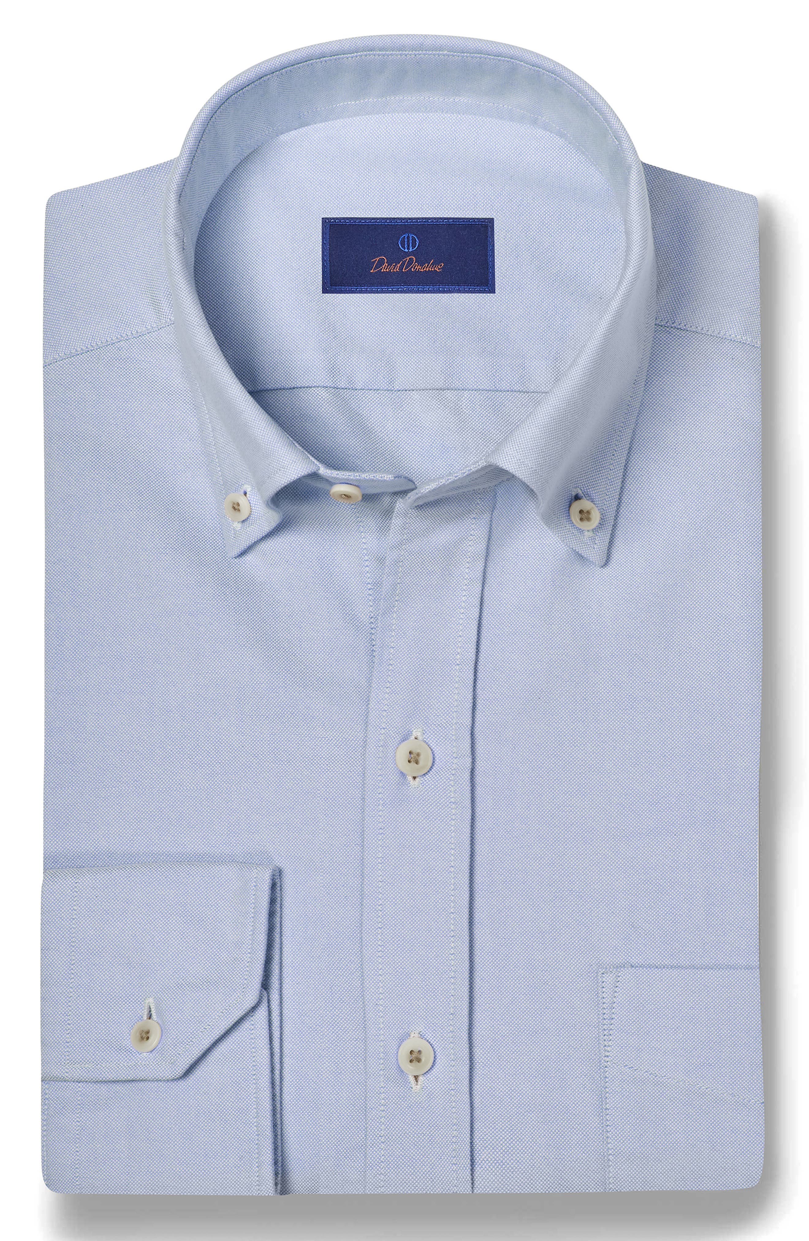 Oxford Cotton Button-Down Sport Shirt