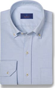 David Donahue Oxford Cotton Button-Down Sport Shirt