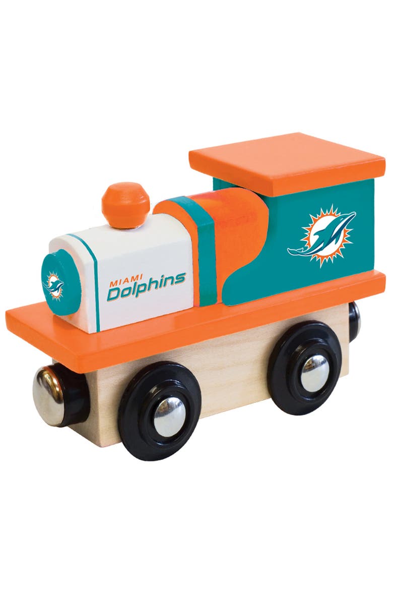 Miami Dolphins Toy Train Engine, Main, color, Multicolor