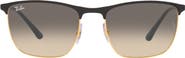 Ray-Ban 57mm Gradient Square Sunglasses