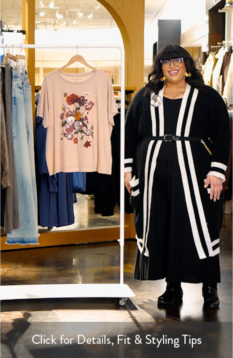 Heritage Bouquet Boyfriend T-Shirt, sales video thumbnail