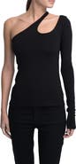 Marcella Cutout One-Shoulder Top