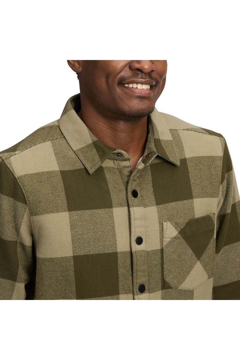 Project Lined Flannel - Men's, Alternate, color, Dark Moss/Pine Smoke