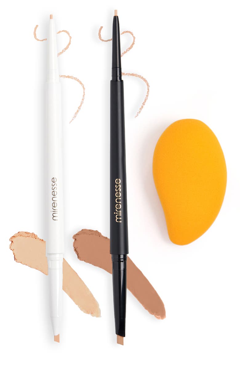 MIRENESSE Innovative Micro Contour & Concealer Crayon Kit, Main, color, 