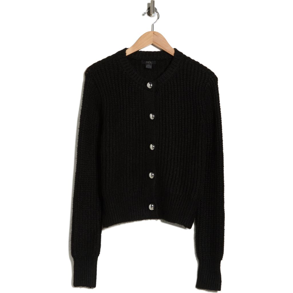 Rdi Metallic Button Cagan In Black