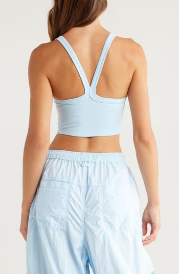 All Clear Rib Crop Camisole