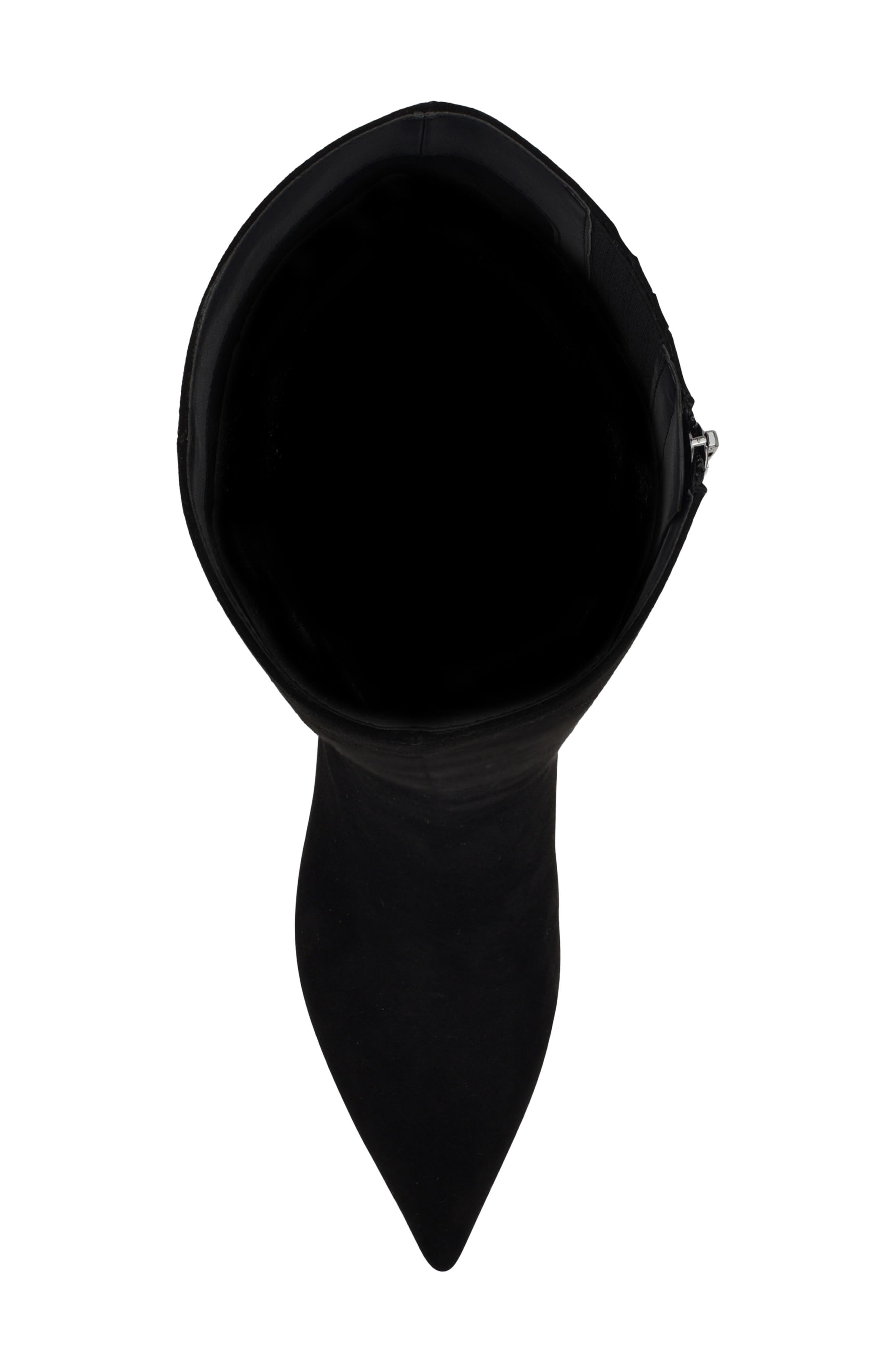 Nine West Cook Pointed Toe Knee High Boot, Alternate, color, Black Suede