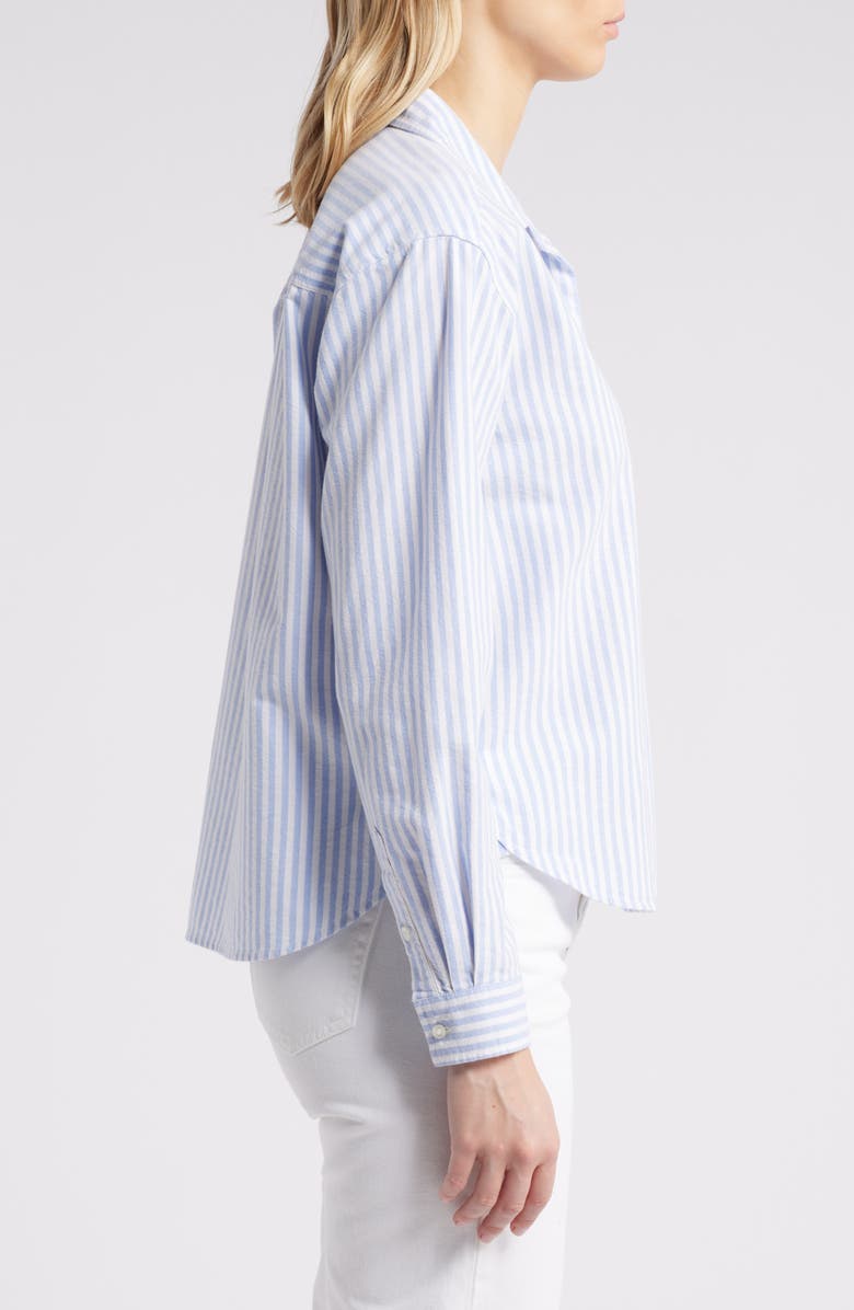 beachlunchlounge Long Sleeve Shirt, Alternate, color, Galaxy Blue