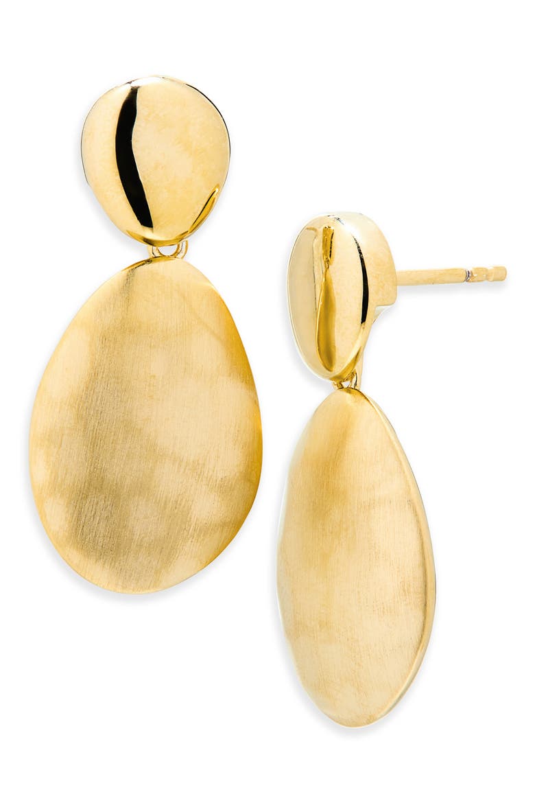 Serra Drop Earrings, Main, color, GOLD
