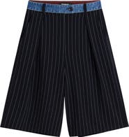 Desigual Pinstripe Shorts