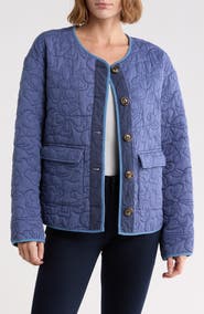 Melrose and Market Quilted Cotton Jacket