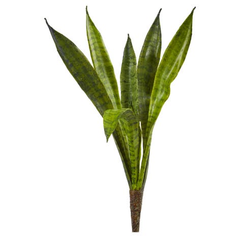 20-in Artificial Sansevieria Snake Plant (Set of 6)