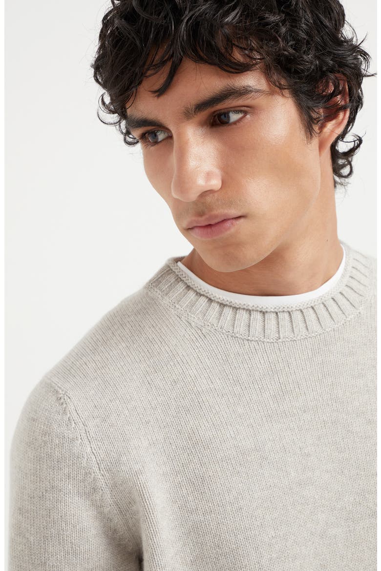 Cashmere sweater, Alternate, color, Stone Grey