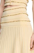 SANDRO Long tassel skirt