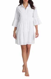 Cotton Cover-Up Shirtdress