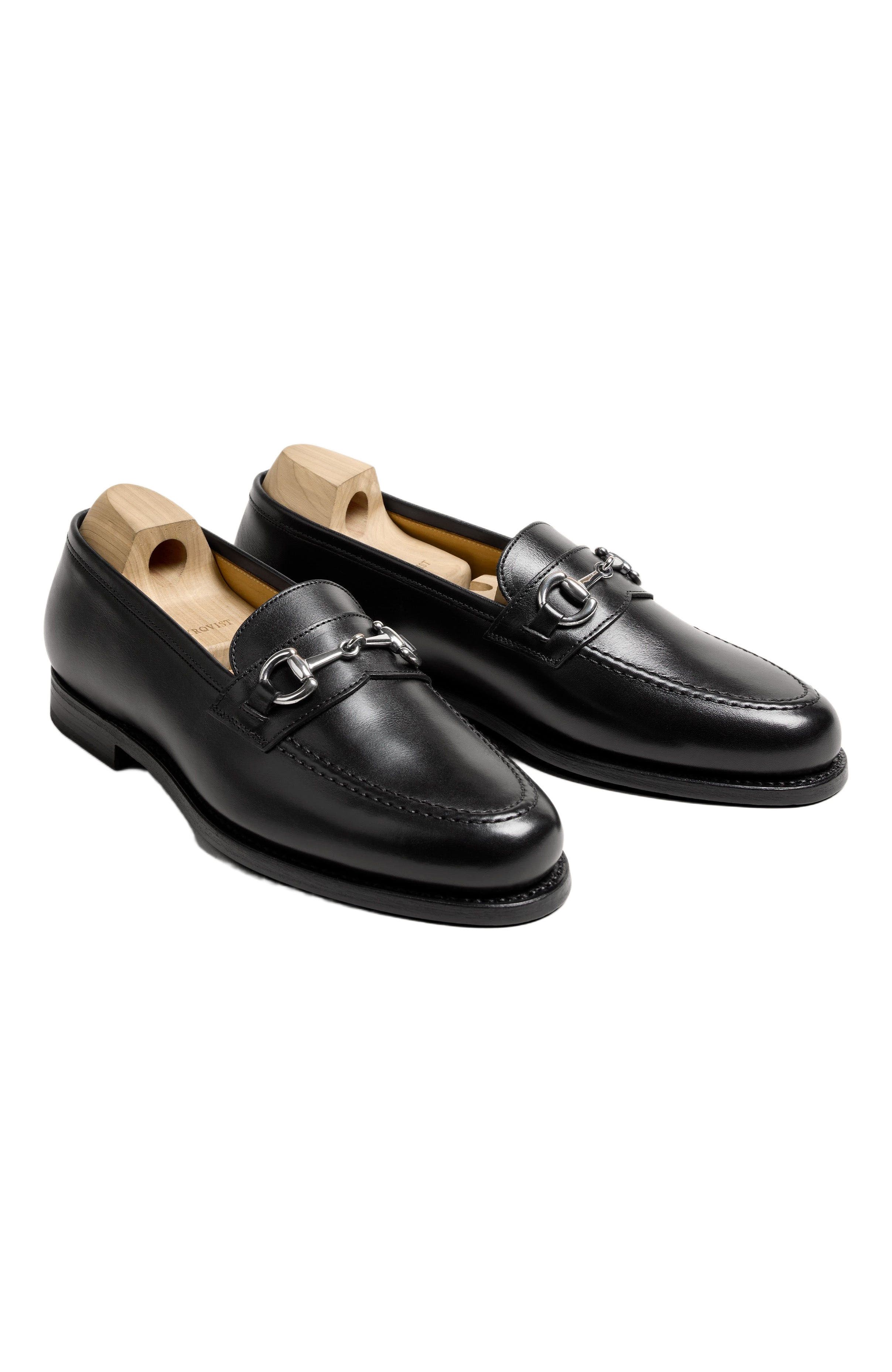 Myrqvist Karlberg Horsebit Loafers, Alternate, color, Black