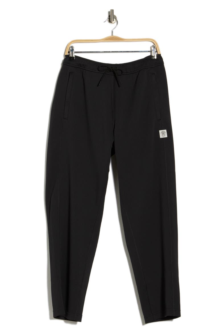 Double Knit Rally Relaxed Performance Pants, Alternate, color, BLACK
