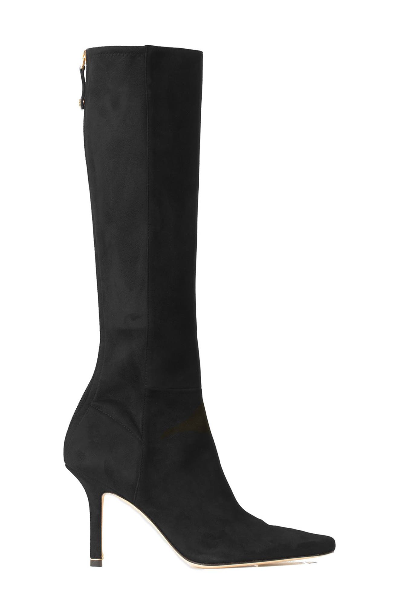 BOSS Charlize Tall Boot, Main, color, Black