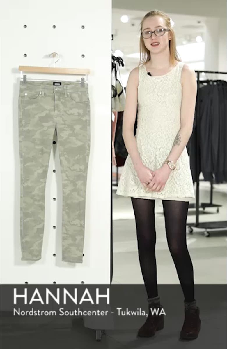 'Nico' Ankle Coated Skinny Jeans, sales video thumbnail