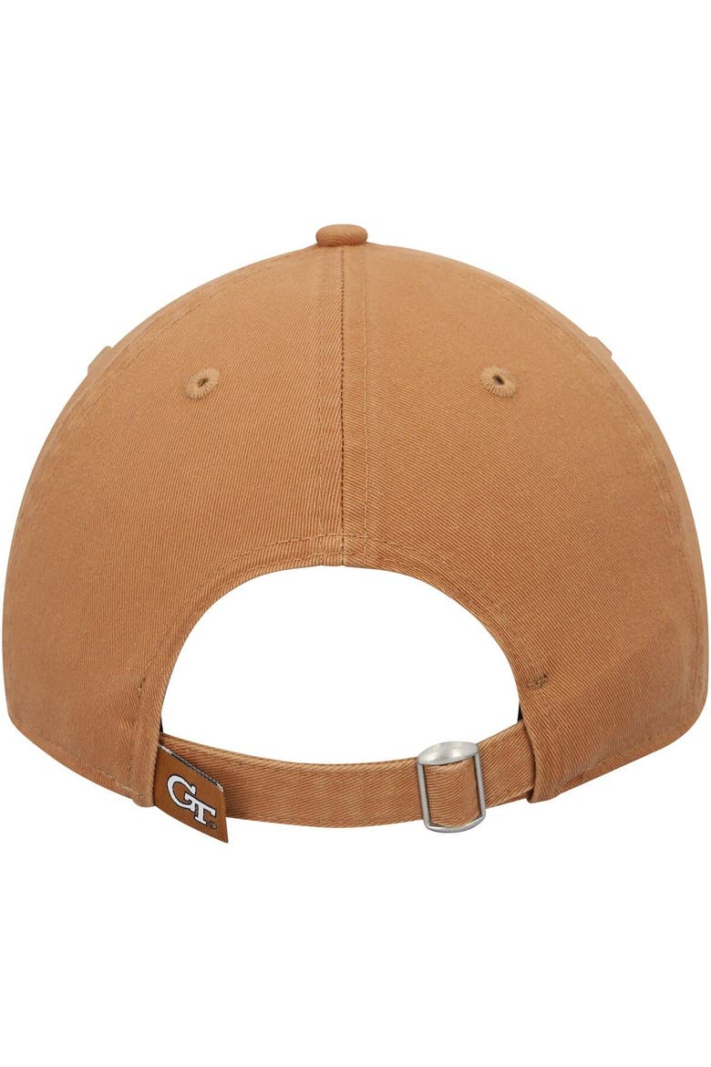 Men's New Era Khaki Georgia Tech Yellow Jackets Core Classic 2.0 9TWENTY Adjustable Hat, Alternate, color, Khaki