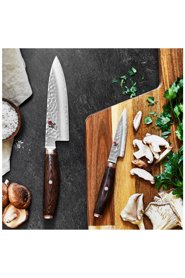 Aristan 2-Piece Knife Set, Alternate, color, SILVER