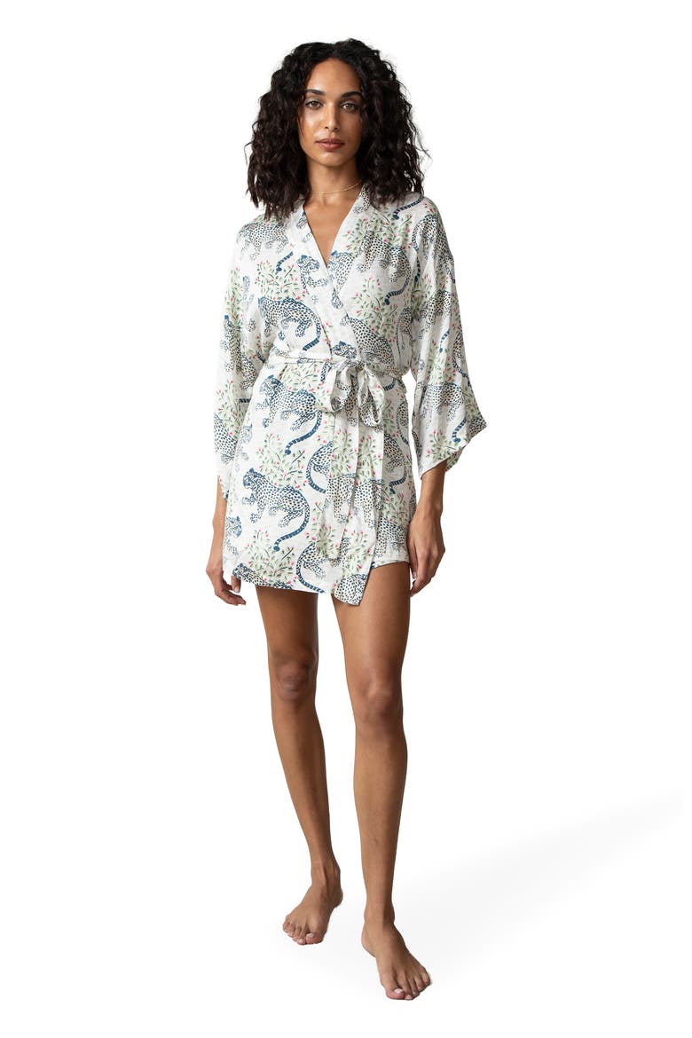 Eco Satin Glam Mini Robe, Main, color, Wedding Cake
