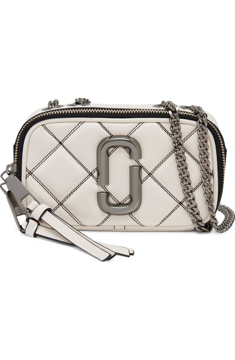 Marc Jacobs The Bi-Color Quilted Softshot Bag, Main, color,