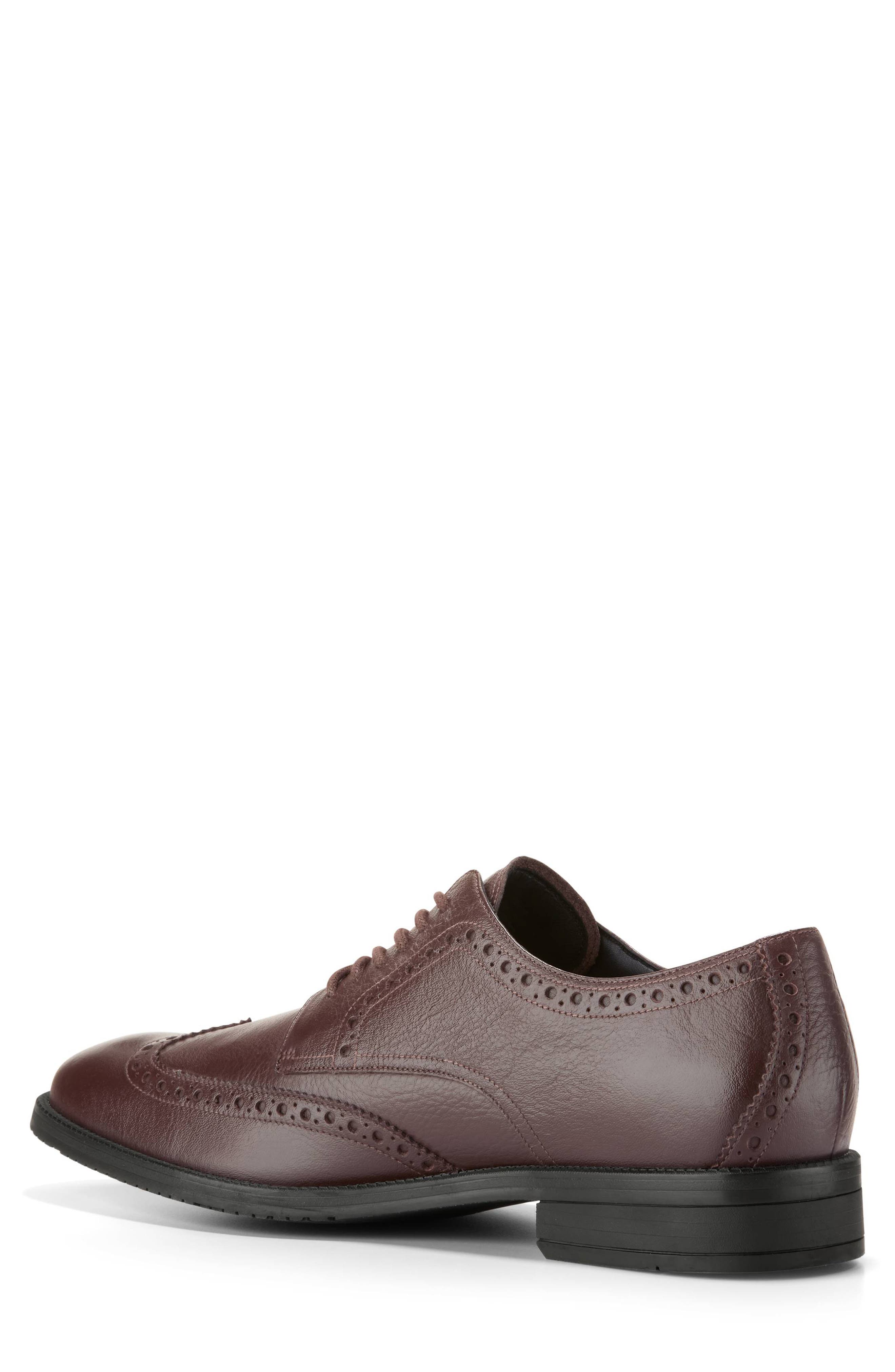 Cole Haan Modern Essentials Wingtip Oxford, Alternate, color, Madeira