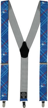 EAGLES WINGS Men's Blue New York Rangers Suspenders