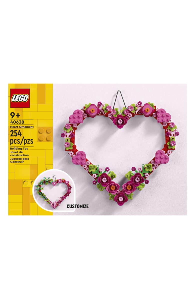 LEGO<sup>®</sup> Heart Ornament - 40638, Alternate, color,