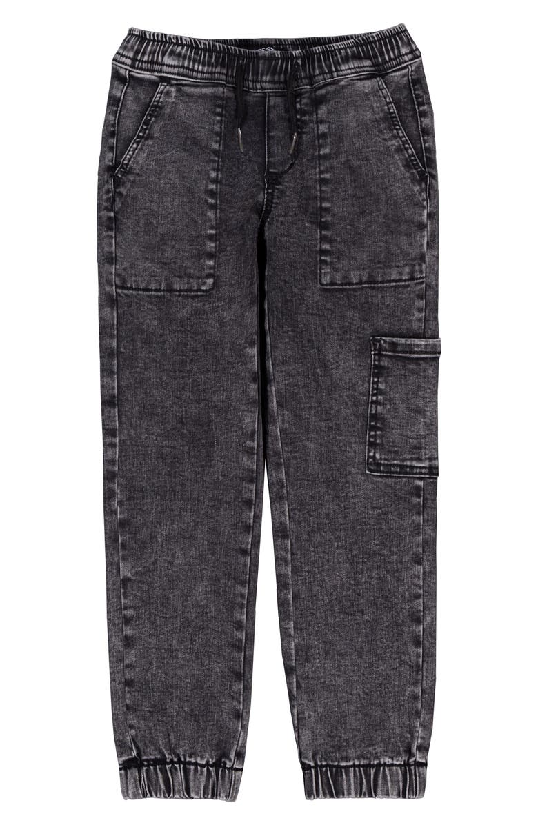 Joe's Jeans Kids' Legend Cargo Denim Joggers, Alternate, color, Black