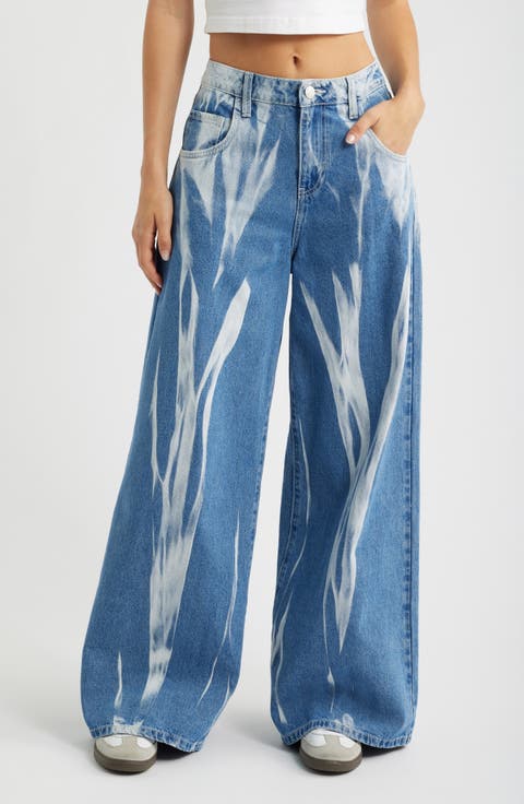 Relaxed Baggy Wide Leg Jeans