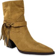 SHUSHOP Zonia Faux Leather Bootie