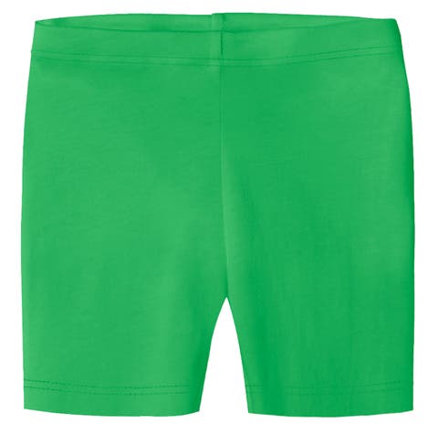 Girls Organic 100% Cotton Soft Bike Shorts (Toddler, Little Kid, Big Kid)