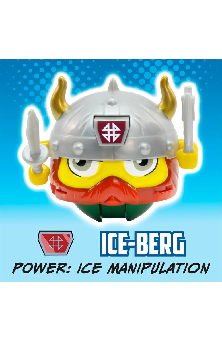 Battle Ballz Duel Pack Ice Berg and Evil Robot 2 Warriors and Joysticks, 5+, Alternate, color, Multicolored