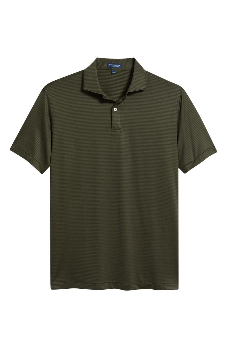 Peter Millar Crown Crafted Empire Performance Polo, Main, color, Dark Olive