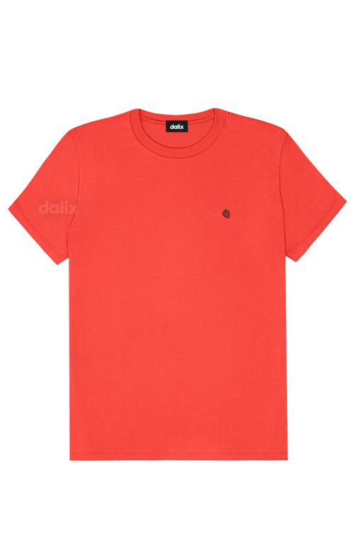 Dalix Womens Lil Strawberry Jersey Tee In Red