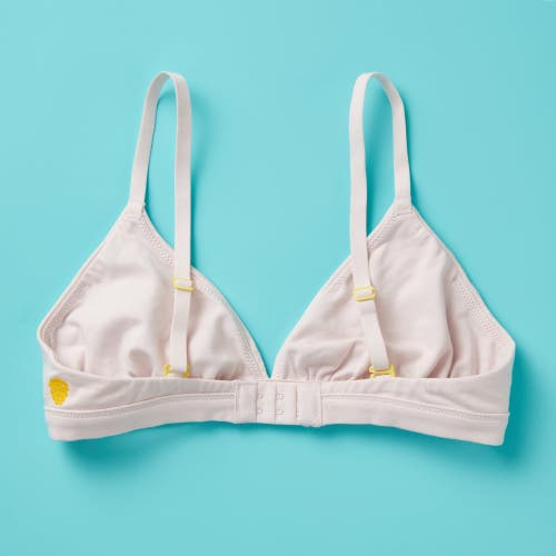 Yellowberry Joey Cotton Bra In Bubble Pink