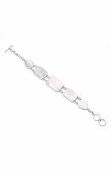 SAMUEL B. Sterling Silver Station Line Bracelet