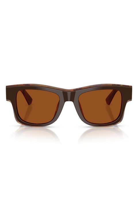 52mm Square Sunglasses