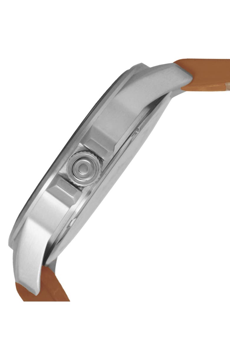 AVI-8 'Hawker Harrier II' Leather Strap Watch, 45mm, Alternate, color,