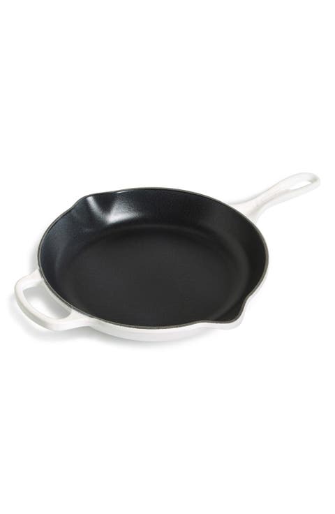 Signature Handle 10 1/4 Inch Enamel Cast Iron Skillet