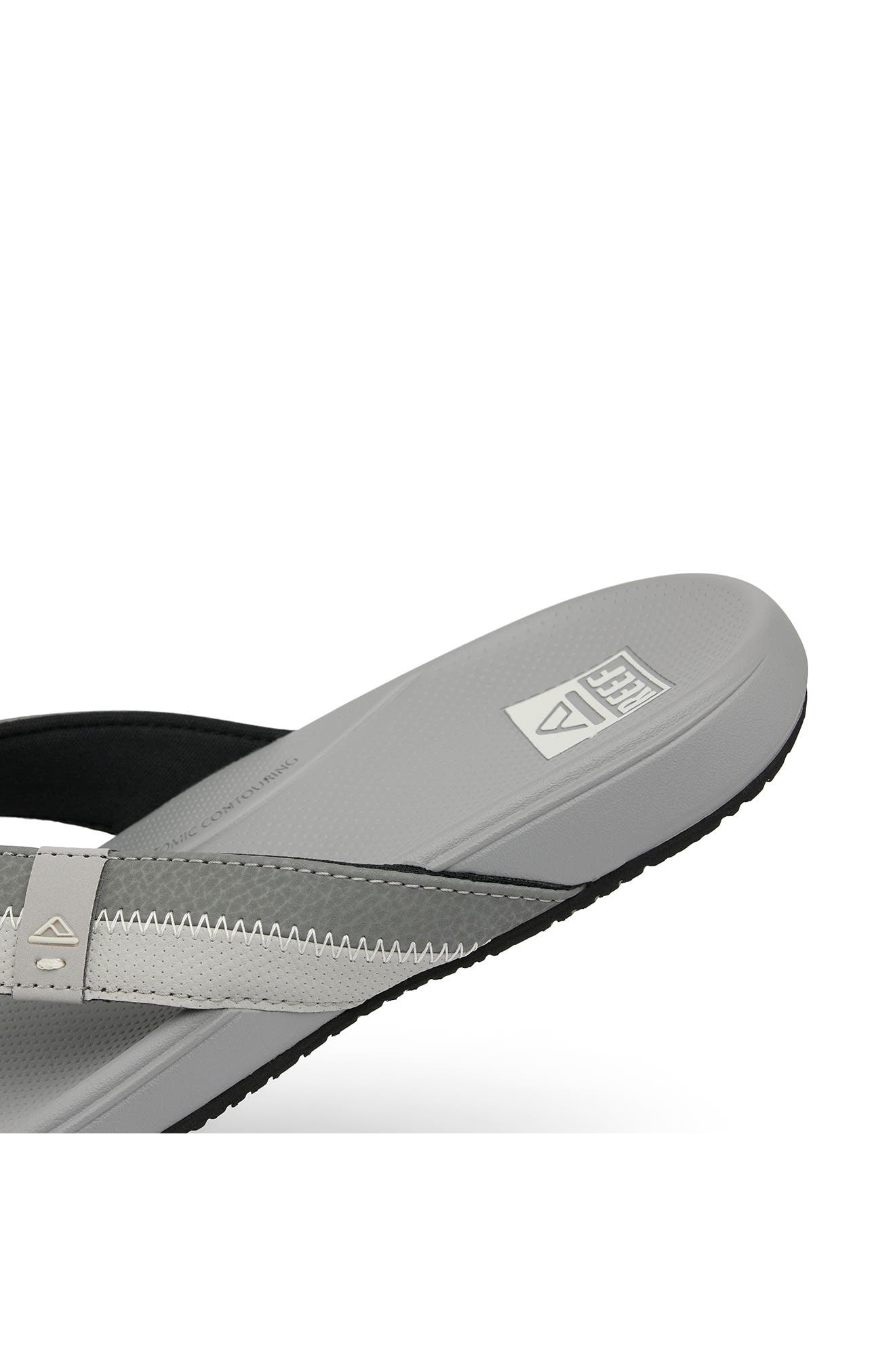 Reef Cushion Phantom 2.0 Flip Flop, Alternate, color, Grey/Grey