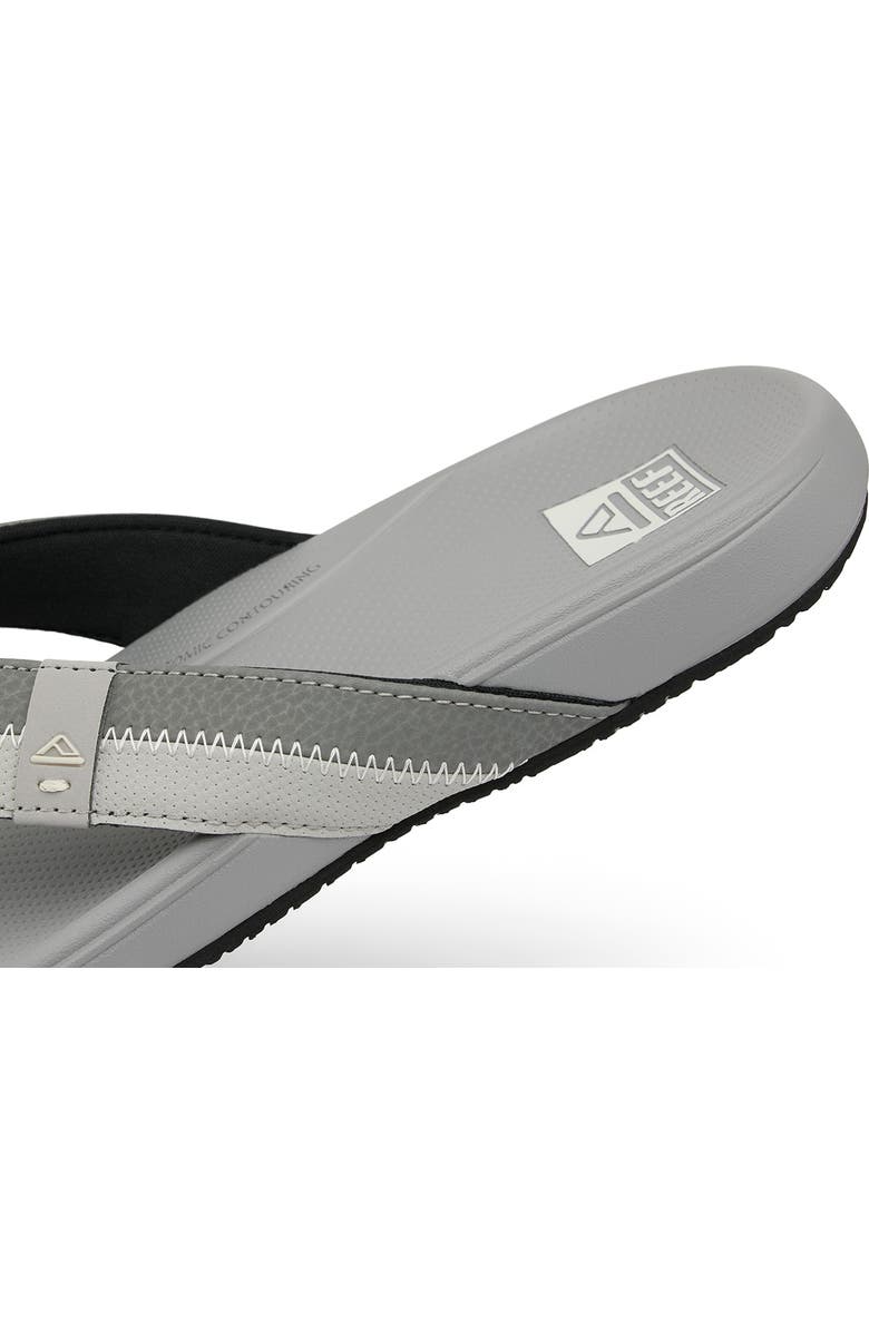 Reef Cushion Phantom 2.0 Flip Flop, Alternate, color, Grey/Grey