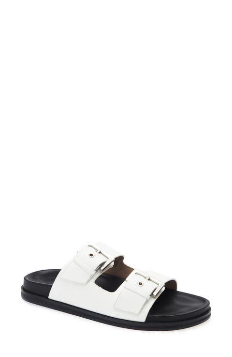 Mia Double Strap Slide Sandal (Women)